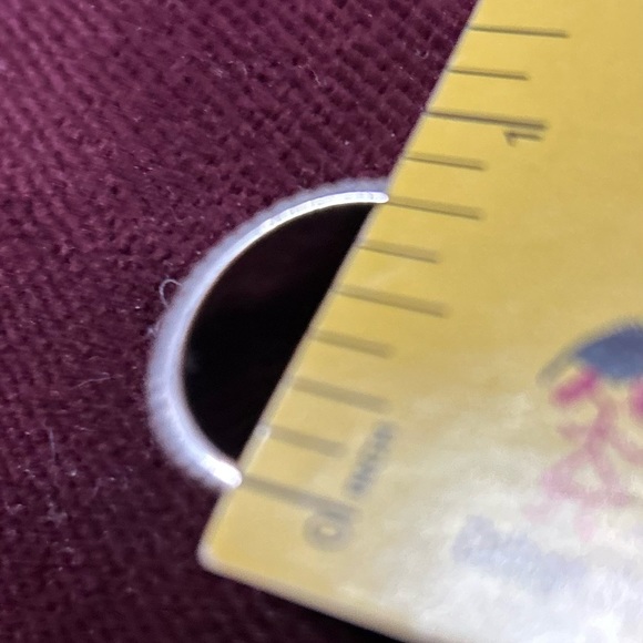 Rose print enamel band ring - Picture 4 of 5